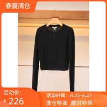  Promotion Zhuoya weekend knitwear 17 spring counter J2000402 tag price 1580