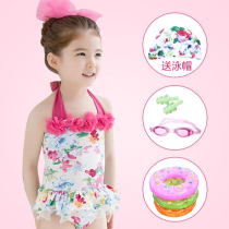 Childrens swimsuit Girl Girl swimsuit One-piece baby Toddler baby child princess Medium and large children quick-drying swimsuit