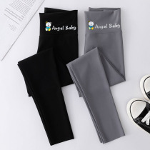 Girls Bottom Pants Spring Autumn CUHK Child Foreign Air Casual Barbie Pants Tight Body Yoga Pants Children Shark Pants Spring Clothing