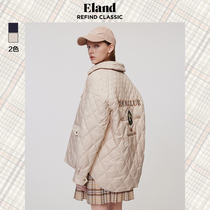Eland Love Down - dressed feather - coat loose and sweet short coat warm in 2022 winter new style