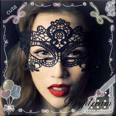 taobao agent Japanese soft girl Lolita French court style lace hollow nightclub queen masquerade sexy eye mask