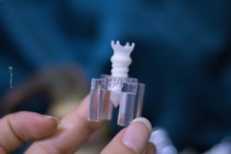 Three-cone BJD resin eye second-generation pupil locator