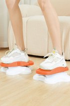 Twist turntable lean artificial split disc torque bar torque bar weight loss and dance plate housefitness equipment