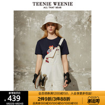 TeenieWeenie bear cowboy pants loose slim Korean version of the tide age-reducing shorts female summer