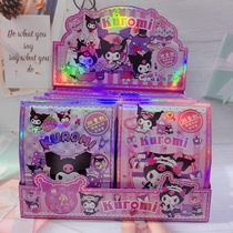 Cartoon Sanrio Kulomi Limited Lucky Bag Student Gel Pen Memo Book Sticker Sticker Dispensing Pen Big Blind Bag