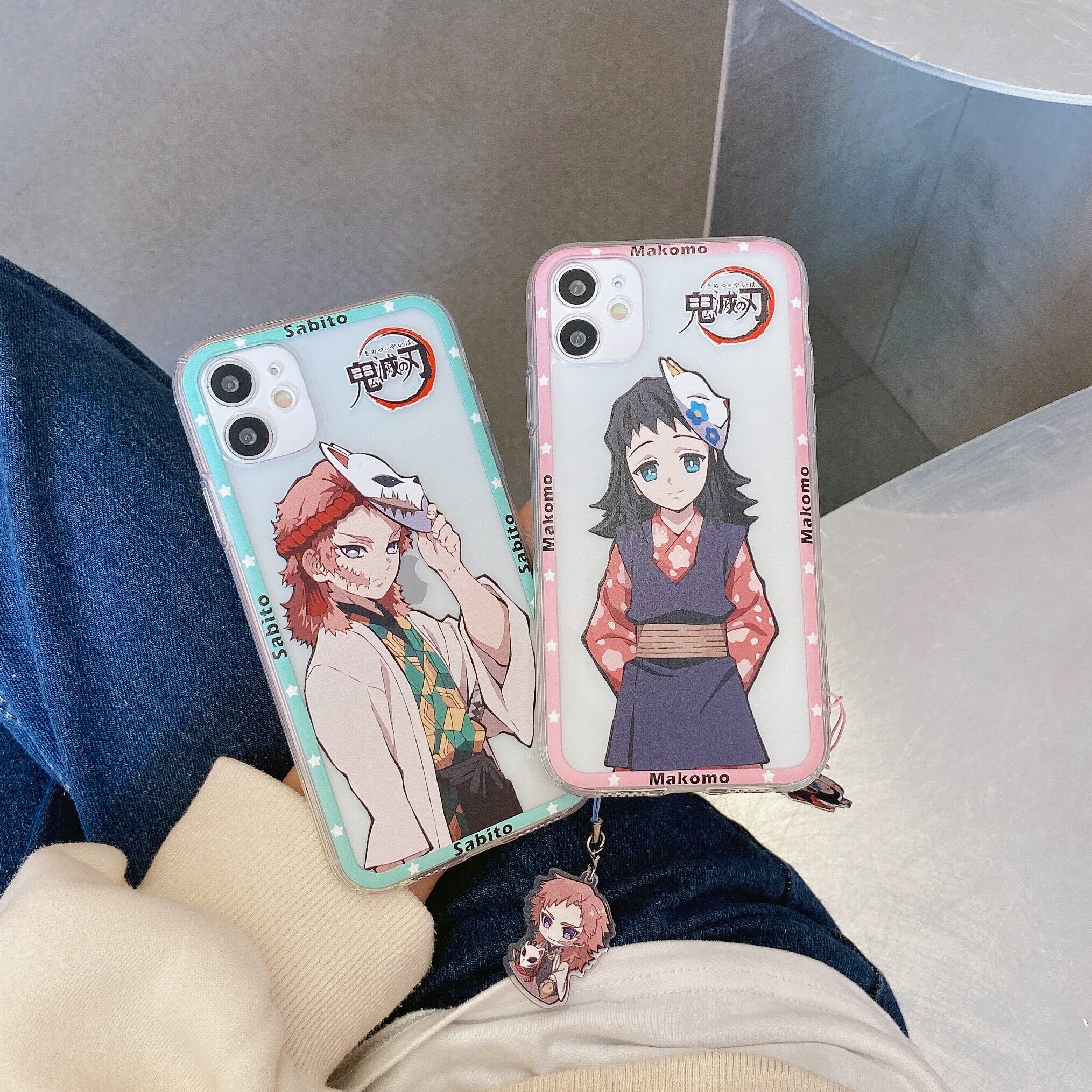 Girls Demon Slayer Sabito Makomo iPhone Case