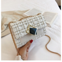 French niche bag female 2019 new popular Korean chain shoulder bag fresh girl hair shoulder bag tide