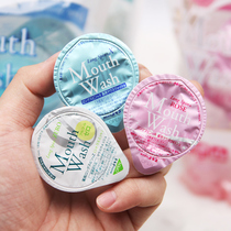 Japan imported OKINA portable granules mouthwash dating kissing artifact rose flavor mint 4 capsules