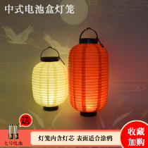 Chinese style antique battery lantern childrens hand painting photography props Mid-Autumn Festival Lantern Festival decoration wedding arrangement