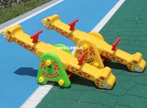 New thick children giraffe seesaw rocking horse double Trojan kindergarten toy seesaw