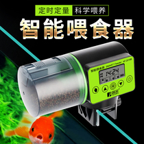 Fish tank 200ML intelligent automatic fish feeder tool intelligent timing food feeding dispenser digital aquarium