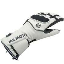  MR MOTO new winter motorcycle gloves electric heating riding gloves warm waterproof and anti-fall knight equipment