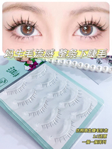 V-type fairy whole under eyelash transparent infarction mother naturally simulated type A comic eyelashes