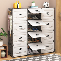 Shoe Rack Subnew 2021 Home Bedroom Indoor good-looking and dust-proof Dust Containing simple doorway Dormitory Small Shoe Cabinet