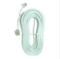 2 Core with Crystal Head finished telephone line package telephone cable 10 m telephone rope