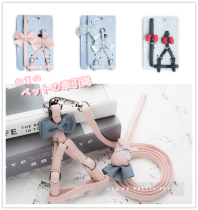 PT home ~ Japanese cute leash Teddy Yorkshire small dog teacup dog chain pet chest strap cat rope