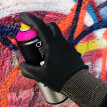 Graffiti new gloves special spray paint manuscript non-slip impermeable black black hand CTMRK