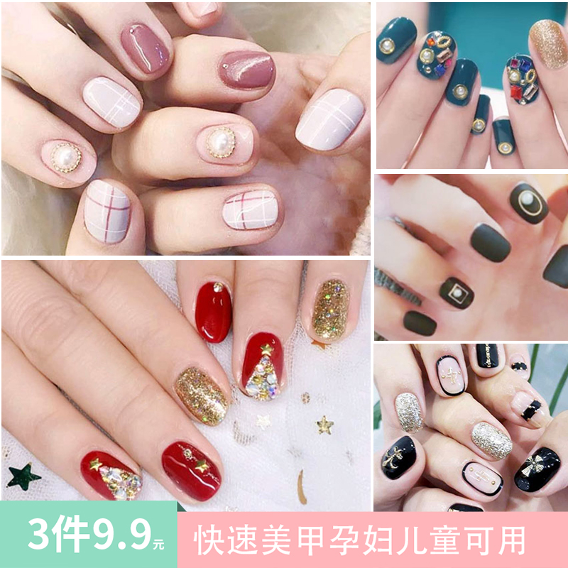 Category Nail Sticker Productname Waterproof Durable Nail Sticker Waterproof Durable Full Stickers Korea Patch Polish Jewelry