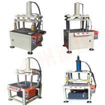 Hydraulic oil press Tea cake brick automatic 3-plate four-column 2-column stamping machine 50 tons of electric briquetting machine bearing