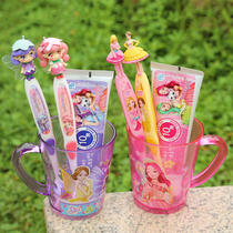 Korean children's toothbrushes over 3 years old 6-12 years old 8 infants baby breast toothbrushes girls primary school students tooth replacement period