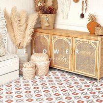 Japanese Wabi-sabi retro tiles Art tiles Kitchen bathroom Bathroom Balcony Bed and breakfast Wall tiles 200