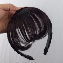 Korean hair band temperament simple Korean version twist wig wide hair hair bangs Hair clip Hair band wide edge head hoop Hair accessories for women