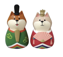Genuine Decole Dog Pair Daughters Day Dog Taiwan Direct Mail Concomber Guaranteed