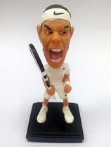 Tennis car shaking head master Nadal Tennis classic memorial white limited edition doll