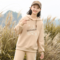 Junior High School Girls cute vest vest plus velvet thickened autumn and winter girls winter dress high school students college style coat