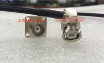 BNC-JKF RF Signal Jumper BNC Bend Master with Flange Coaxial BNC-KF BNC-JW Line