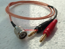 TNC-J Banana plug wireless microphone RF RF test wire high frequency TNC to Banana plug wire