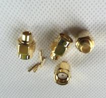 RP-SMA-JB3 RF coaxial RG402 microwave plug SMA male hole SFT50-3 semi-flexible semi-steel connector