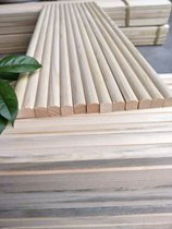 Mounting material Sky Scroll calligraphy and painting mounting Sky pole camphor pine wood manual machine painting Sky pole