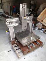 Heavy duty 4040 engraving machine work bench surface moving metal mold machine cast iron frame accessories cast iron bed