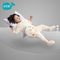New rice fish constant temperature sleeping bag baby baby child anti-kicking is Four Seasons universal winter spring and autumn breathable