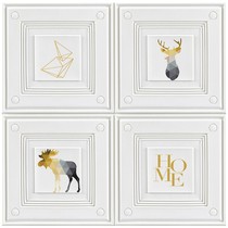 Wallpaper self-adhesive waterproof and moisture-proof bedroom warm children TV background wall decoration wall stickers 3d three-dimensional wall stickers