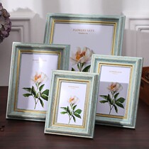 Washing photos with photo frame Nordic style bedside table ornaments ten inch photo frame setting exquisite hipster table ornaments