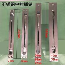 Pirates of the world and the hidden Bolt double open door invisible child rust steel central control Bolt door fire door