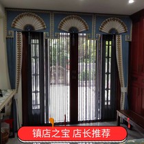 National new invisible gold steel net anti-theft folding screen door anti-mouse screen repair artifact villa entrance door