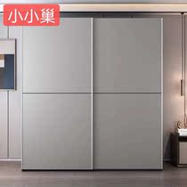 Sliding door big wardrobe home bedroom moving door wardrobe modern simple furniture sliding door sliding door small apartment customization