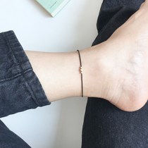 Highly recommended ultra-fine black evil spirits and anti-villain braided foot rope Ultra-fine anklet men and women red rope hand rope bracelet handmade
