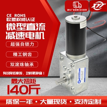 Turbo worm gear motor self-locking 12V24V micro DC motor 4058GW DC gear motor small