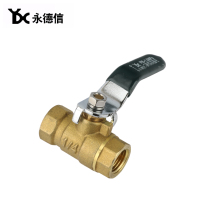 Yongdexin 216C brass ball valve all copper internal thread ball valve DN15 4 points DN20 6 points 1 inch