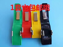 Electrocardiograph lead limb body clip double electrocardiographic electrode