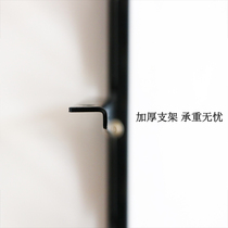 Adjustable movable laminate support frame Iron Triangle bracket Wall shelf flat partition support frame thickened load bearing