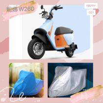 Emma electric car Nina W260 sunscreen rainproof car jacket car cover dust protection cover