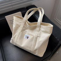Mommy bag Mother-to-baby bag 2021 New light core suede single shoulder bag large capacity light pregnancy out of the pack 100 hitch