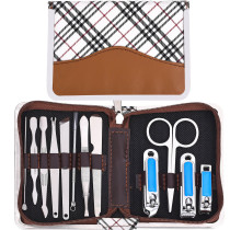 12-piece nail clipper set Home pedicure nail tools Nail groove foot scissors Nail clippers Nail scissors 3712