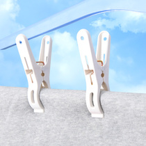 Japan 10 clothing clips windproof drying clothes clip multifunction plastic bed linen small clothesline clip