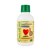 United States imported ChildLife liquid calcium magnesium zinc childhood 22 years of time infant calcium calcium milk calcium zinc